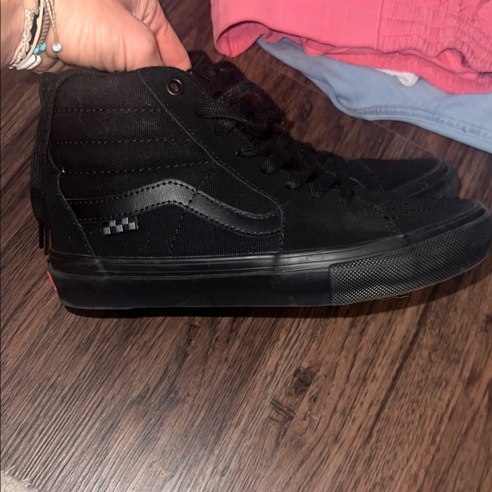Vans Men's Black High-Top Sneakers